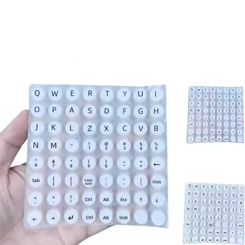 Keyboard, Nail , Typing Tool, Notebook Keyboard, Silicone Particles, Easy Typing Keyboard, Adhesive 