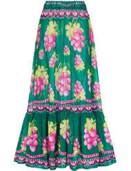 KAORI GREEN GRAPE V neck swimsuit one piece + skirt outer woman premium / korean swimwear / beachwea