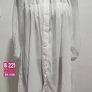 PRELOVED TOP WHITE BIGSIZEWanita (B-221)