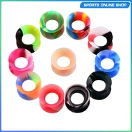 [Beauty] 11 Pairs Silicone Ear Gauges   Tunnel Plugs Stretchers Expander 6mm-16mm