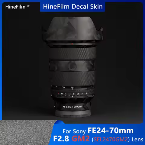 SEL2470GM2 Lens Sticker for sony 24 70 gm ii Protective Skin For Sony FE 24-70mm F2.8 GM II Lens Dec