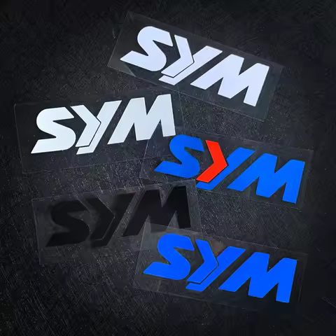 For SYM DRG BT II 158 Maxsym GT Cruisym 300 Motorcycle Reflective Logo Emblem Decor Motor Bike Head 