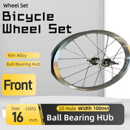 Alloy Rim Bicycle Wheel Set 16 Inch