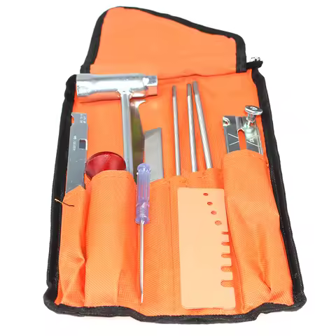 Sharpener File Kit Chainsaw Tool For Stihl Dolmar Makita Oleo-Mac Chainsaw