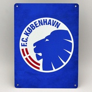 FC Copenhagen Signs Plaques Vintage Iron Poster Painting Art Home Decorative NYNA