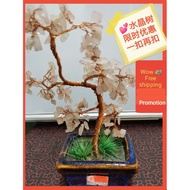 Pink Crystal tree Crystal tree Crystal tree Home Good Magnetic Field, Have Better Life Quality