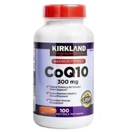 Kirkland Coenzyme Q10 300 mg 100 เม็ด นำเข้าผ่านเครื่องบิน จากอเมริกา EXP.2028