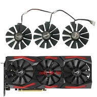 1SET T129215SH/T129215SL 87MM 7PIN ROG-STRIX-RTX 2060-GAMING GPU Fan For ASUS ROG-STRIX-RTX 2070、RTX