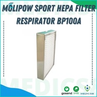 NEW Medics8-Molipow Filter Masker Molipow Hepa Filter Respirator