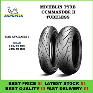 MICHELIN COMMANDER II 240/40-18 & 150/70 B18 TL