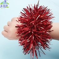 【B&H Dec】 2Pcs Apply To Sports Game Pompoms 7 Styles Cheering Flower Dance Wrist Flower Sports Games