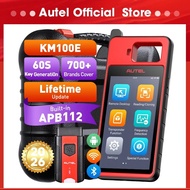 IFPX Autel MaxiIM KM100E Key Fob Programmer Universal Key Generator Kit Key Programming Tools Free U
