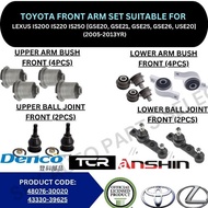 TOYOTA (OEM) UPPER, LOWER ARM BUSH, BALL JOINT (FRONT) FOR LEXUS IS200 IS220 IS250 [GSE20, GSE25, US