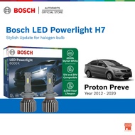 Bosch LED Powerlight Retrofit 6000K Proton Preve (2012 - Present) H7 Car Halogen Headlight Retrofit 