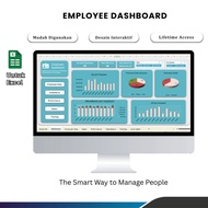 Excel Employee Dashboard Template – Employee Performance & Data Monitoring