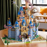Compatible with Lego Miniature Particles Young Girls Friends Birthday Gifts Toys Building Blocks Disney Castle Hogwarts