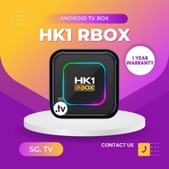 [ONE DAY DELIVERY] HK1 RBOX | ANDROID TV BOX | ANDROID | TV BOX | FULL HD | HD | PREMIUM | MYIPTV4K | DUAL BAND WIFI | 4GB RAM | 32GB ROM | ONE YEAR WARRANTY | READY STOCK [SUPPORT LOCAL]