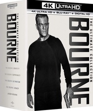 The Bourne Ultimate Collection 1-5 4K Ultra HD Blu-ray Original