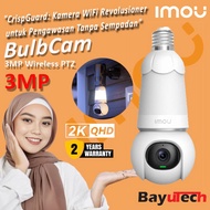 Imou PTZ Bulb Cam Light Bulb Camera 3MP 2K 360 Turning Color Night Vision Wifi CCTV E27 Connector Hu