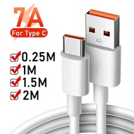7A Type-C Fast Charging Data Cable, For Fast Charging and Data Synchronization, Mobile Phone Cable W