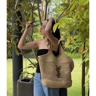 Icare Hollow Straw Bag Raffia Shoulder Tote Bag Female Bag Child Mother Tote Bag Vacation Style Full