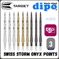 TARGET SWISS STORM ONYX POINT ( Swiss Point Replacement ) - TARGET Swiss Darts Point