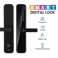 GLOVOSYNC HDB Smart Lock Smart Digital Lock Fingerprint, Keyless Entry Door Lock with Handle door lock