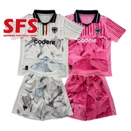 【SFS】 2025-26 Monterrey Jersey Football Soccer Jersey Kid and Adult  Kit（Top+shorts）