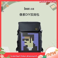 Divoom M-Pack Smart Backpack,The most ornamental gift LED Pixel Screen, USB Charging Port, Multiple Compartments APP Control Fashion Bag Freely display pixel patterns