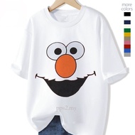 Elmo Face Adult T-Shirt