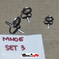 SET RING GUIDE FUJI.... kolongan joran pancing Ring Guide Fuji MNOG