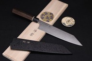 🇯🇵❤現貨【關兼次 瑞雲 粉末鋼 切付牛刀 劍形牛刀 210mm 附刀鞘🥇】日本高級廚刀 日本刀具