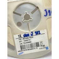 Fast Delivery 1K Ohm 102 J102 R1KOhm-1005J Simultaneously (Pack Of 10)