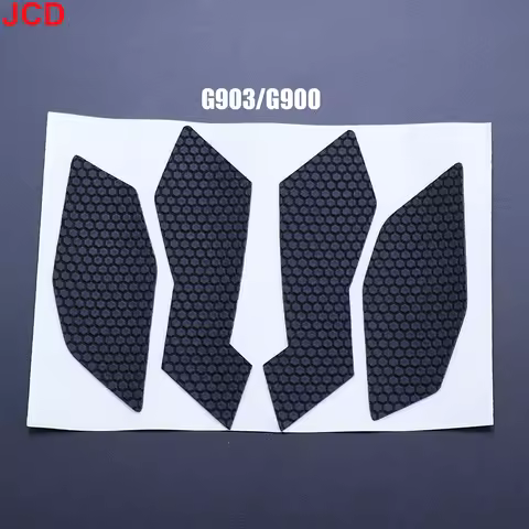 JCD Anti Slip Suck Sweat Mouse Grip Tape Skate Sticker Mouse Foot Stickers For Logitech GPW 1 2 G302
