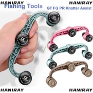 HANIRAY Fishing Tools, Leader Connection Knot Assist Knotting Machine, Professional Wire Lines G-T F
