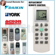 EEM Ali remote control for Daikin York Acson aircond Daikin York Acson air conditioner air condition