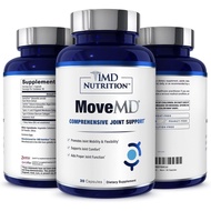 1MD Nutrition MoveMD - Health Supplement for Joint Discomfort & Support - Our Collagen Pills are Ski