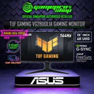 【HDMI 2.1】ASUS Monitor TUF Gaming VG28UQL1A Gaming Monitor / 4K UHD / Fast IPS Panel / 144Hz* / DCI-P3 90% / G-Sync