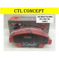 DISC BRAKE PAD HONDA CITY / TMO / TQA ( FRT )