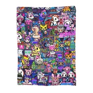 【IN STOCK】 Tokidoki Cartoon Print Blanket Super Soft Throw Blanket Warm and Cozy Bed Blankets Decorative for Bedroom Sofa