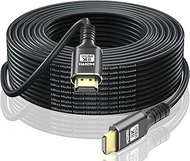 HDMI 2.1 Cable 30 Feet | Soonsoonic 8K 48Gbps Ultra High Speed Cables &amp; 8K@60Hz 4K@120Hz 144Hz eARC Dynamic HDR 3D HDCP2.2&amp;2.3 HDMI Cord | for HDTV Monitor RTX 3090 Xbox Series X PS5 ect (9.1M