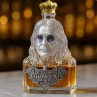 【Ready Stock】Ozzy Whiskey Bottle Osbourne Whiskey Glass Decanter 300ml Empty Bottle