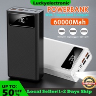 [SG] 60000mAh Power Bank 4 USB Fast Charging External Battery Large Capacity Powerbank with LED disp
