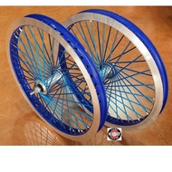 Kent Extreme 20" Double Wall 48holes Bmx Front &amp; Rear Rim Wheelset Wheel Rim set