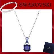 Swarovski(with Box)classic fashionable and simple ladies' crystal jewelry Birthstone Pendant square 