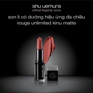 [shu x Hannah Olala] shu uemura rouge unlimited kinu matte lipstick 3.3g