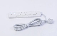 OMNI 4位13A連 2位Type c / 2位USB (4.2A)獨立開關安全拖板 10呎線