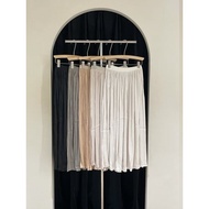 法式·温柔风垂感半身长裙 French Elegant Flowy Long Skirt B21362