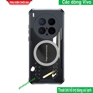 Vivo X200 Ultra / X200s / X200 Pro shockproof case with clear heat dissipation