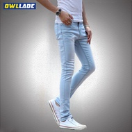 OWLLADE Skinny Jeans Men in Blue Stretchable 802 C03 2T